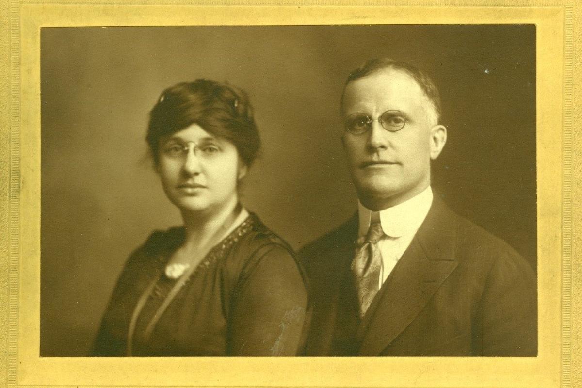 Ralph et Edith Norton en 1930